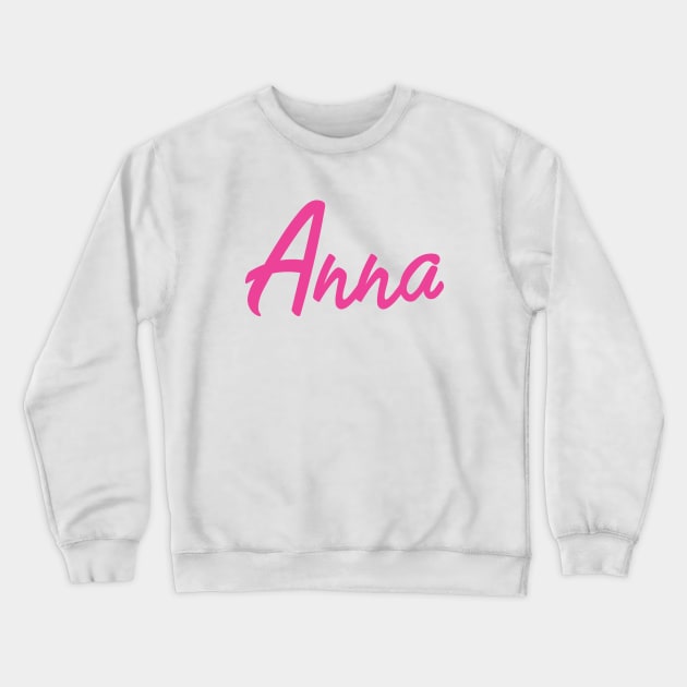 Anna Crewneck Sweatshirt by Badgirlart
